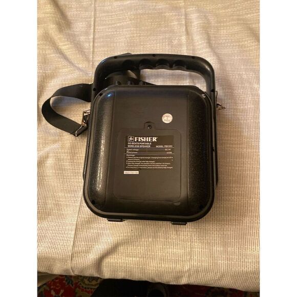 Fisher Go Beats Wireless Portable Speaker Black with TF/USB/Line In - Picture 2 of 7